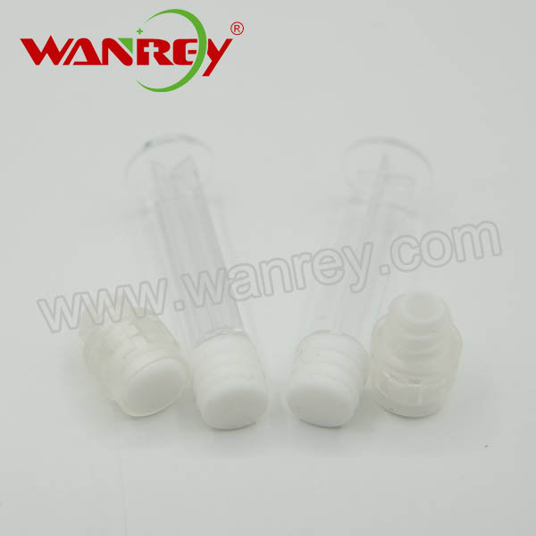Wanrey 1mL Glass Syringe Applicator Luer Lock w/ Measurements